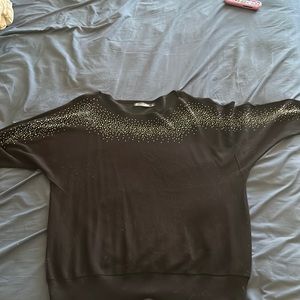 Black New York and Company Sweater Shirt